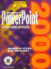 Cover of: Microsoft Powerpoint 2000: Core and Expert Certification (Benchmark Series (Saint Paul, Minn.).)
