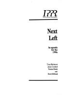 Next left : an agenda for the 1990s