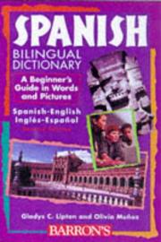 Cover of: Spanish bilingual dictionary: a beginner's guide in words and pictures