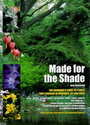 Cover of: Made for the shade