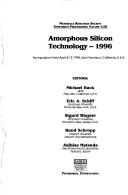 Cover of: Amorphous Silicon Technology | M. Hack