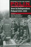 Cover of: Jews in Independent Poland 1918-1939: Polin (Studies in Polish Jewry , Vol 8)