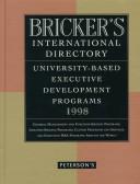 Cover of: Bricker's International Directory 1998: University-Based Executive Development Programs (Serial)