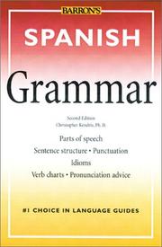 Cover of: Spanish grammar