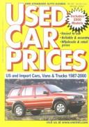 Vmr Standard Used Car Prices 1987-2000 (Vmr Standard Auto Guides Series) Vehicle Market Research