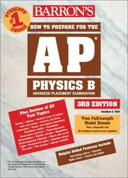 How to prepare for the advanced placement exam. Physics B