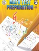 Cover of: Math Test Preparation: Grade 3 (Math Test Prep)