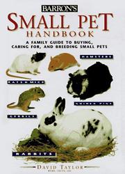 Cover of: Small pet handbook