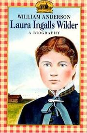 Cover of: Laura Ingalls Wilder by William Anderson