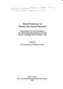 Ritual treatment of human and animal remains : proceedings of the first meeting of the Osteoarchaeological Research Group held in Cambridge on 8th October 1994