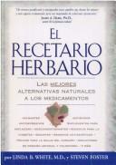 Cover of: Recetario Herbario: Las Mejores Alternativas Naturales a Los Medicamentos