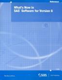 Cover of: What's New in SAS Software for Version 8
