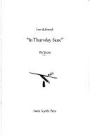 Cover of: Lost & Found: "In Thursday Sane"