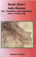 Cover of: Biondo Flavio's Italia illustrata: text, translation, and commentary