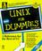 Cover of: UNIX for dummies