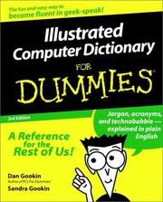 Cover of: Illustrated computer dictionary for dummies by Dan Gookin