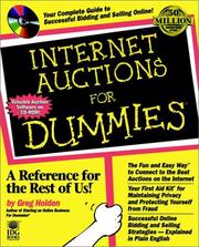 Internet auctions for dummies