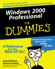 Cover of: Windows 2000 Professional for Dummies