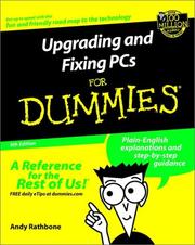 Cover of: Upgrading and Fixing PCs for Dummies