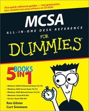 MCSA all-in-one desk reference for dummies