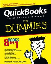 Quickbooks all-in-one desk reference for dummies by Stephen L. Nelson