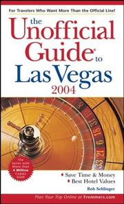 Cover of: The Unofficial Guide to Las Vegas 2004