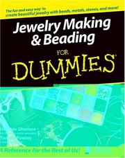 Cover of: Jewelry making & beading for dummies