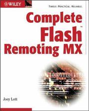 Cover of: Complete Flash remoting MX