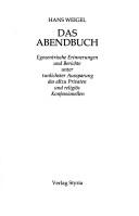 Cover of: Das Abendbuch