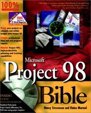 Cover of: Microsoft Project 98 Bible by Nancy Muir, Elaine Marmel