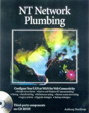 Cover of: NT network plumbing: routers, proxies, and web services