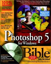 Cover of: Photoshop 5 for Windows bible