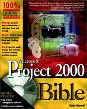 Microsoft Project 2000 bible