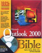 Microsoft Outlook 2000 bible