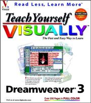 Teach yourself visually Dreamweaver 3