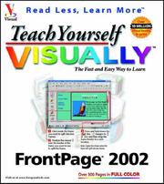 Teach yourself visually FrontPage 2002