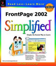 FrontPage 2002 simplified