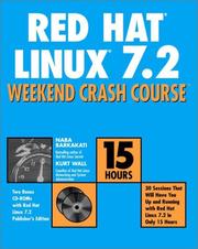Cover of: Red Hat Linux 7.2 Weekend Crash Course (With CD-ROM)