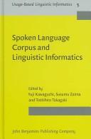 Spoken language corpus and linguistic informatics