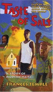 Taste of salt by Frances Temple