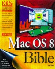 Cover of: Macworld Mac OS 8 bible by Lon Poole