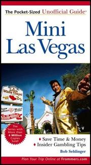 Cover of: Mini Las Vegas : The Pocket-Sized Unofficial Guide to Las Vegas