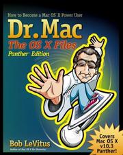 Dr. Mac : the OS X files, Panther edition : how to become a Panther power user