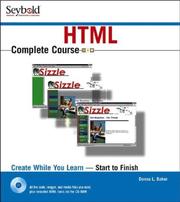 Cover of: HTML complete course