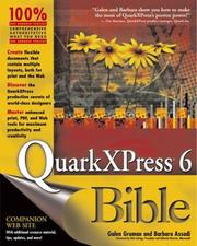 Cover of: QuarkXPress 6 bible