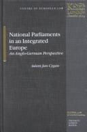 National parliaments in an integrated Europe : an Anglo-German perspective