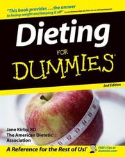 Cover of: Dieting for dummies
