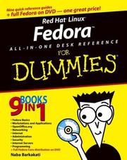Cover of: Red Hat Linux Fedora all-in-one desk reference for dummies