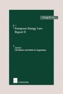 Cover of: European Energy Law Report 2