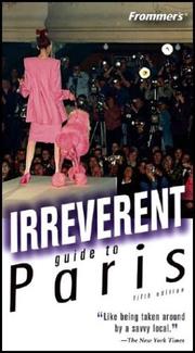 Frommers's irreverent guide to Paris